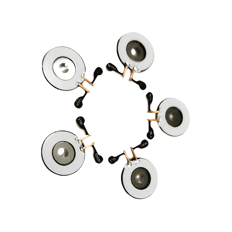 دیسک‌های نبولایزر قابل استنشاق طبی مش بدون سرب KNN16-140K، سرعت نبولایز 0.30 میلی‌لیتر در دقیقه اندازه ذرات میانه 3.5 میلی‌متر دیسک‌های نبولایزر سفارشی FPC قابل لحیم کاری