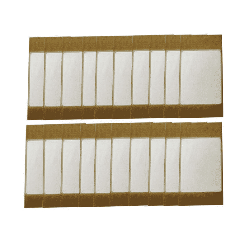 برگه تولید برق حسگر ورق تولید برق یک طرفه ورق تولید برق 60×30×0.40 میلی متر